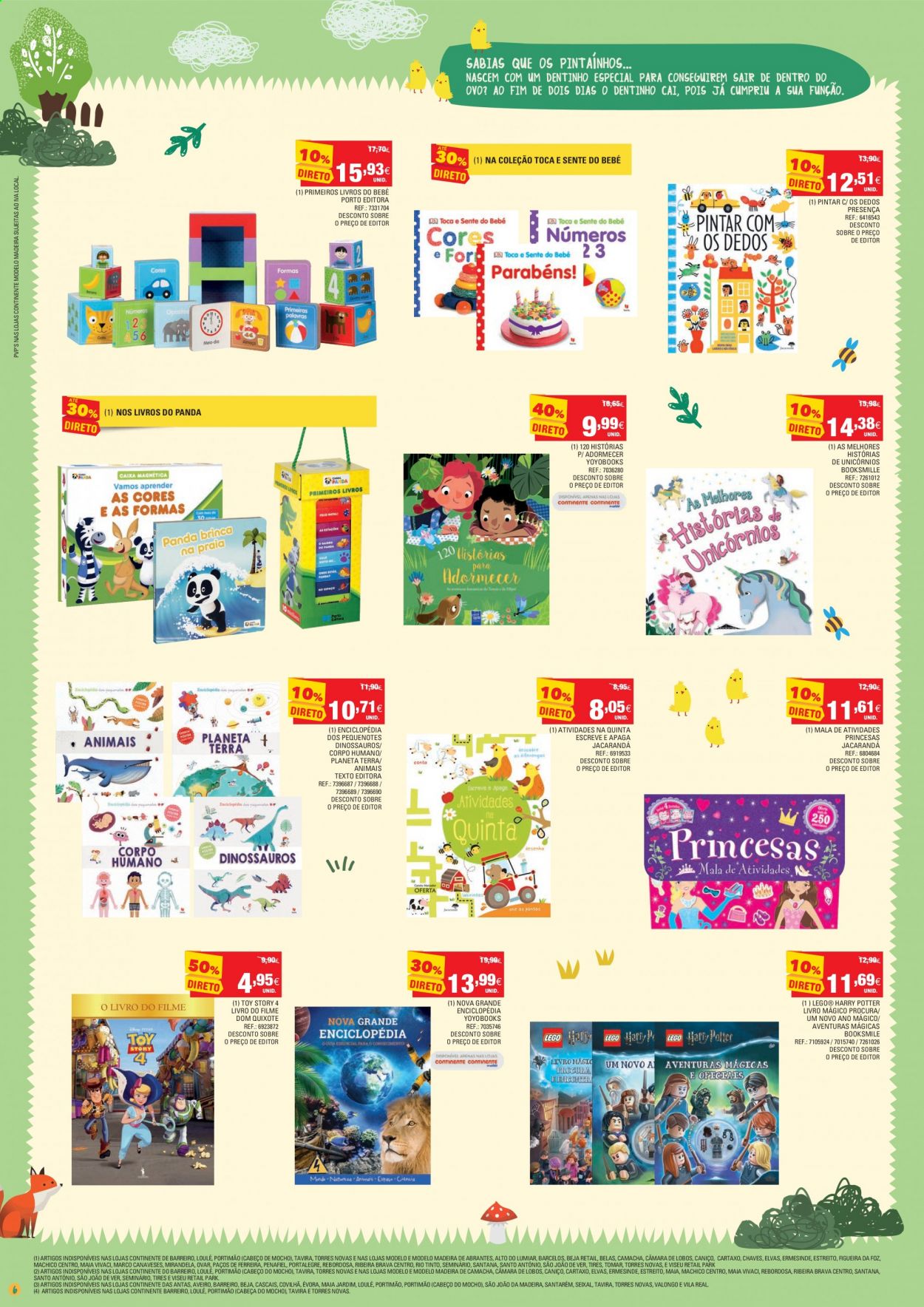 thumbnail - Folheto Continente - 2.5.2021 - 1.6.2021 - Produtos em promoção - livro, LEGO. Página 6.