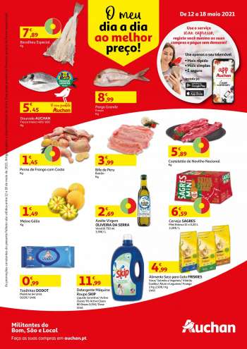 Folheto Auchan - 12.5.2021 - 18.5.2021.