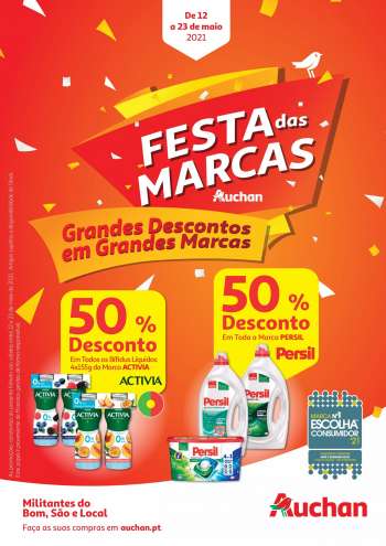 Folheto Auchan - 12.5.2021 - 23.5.2021.