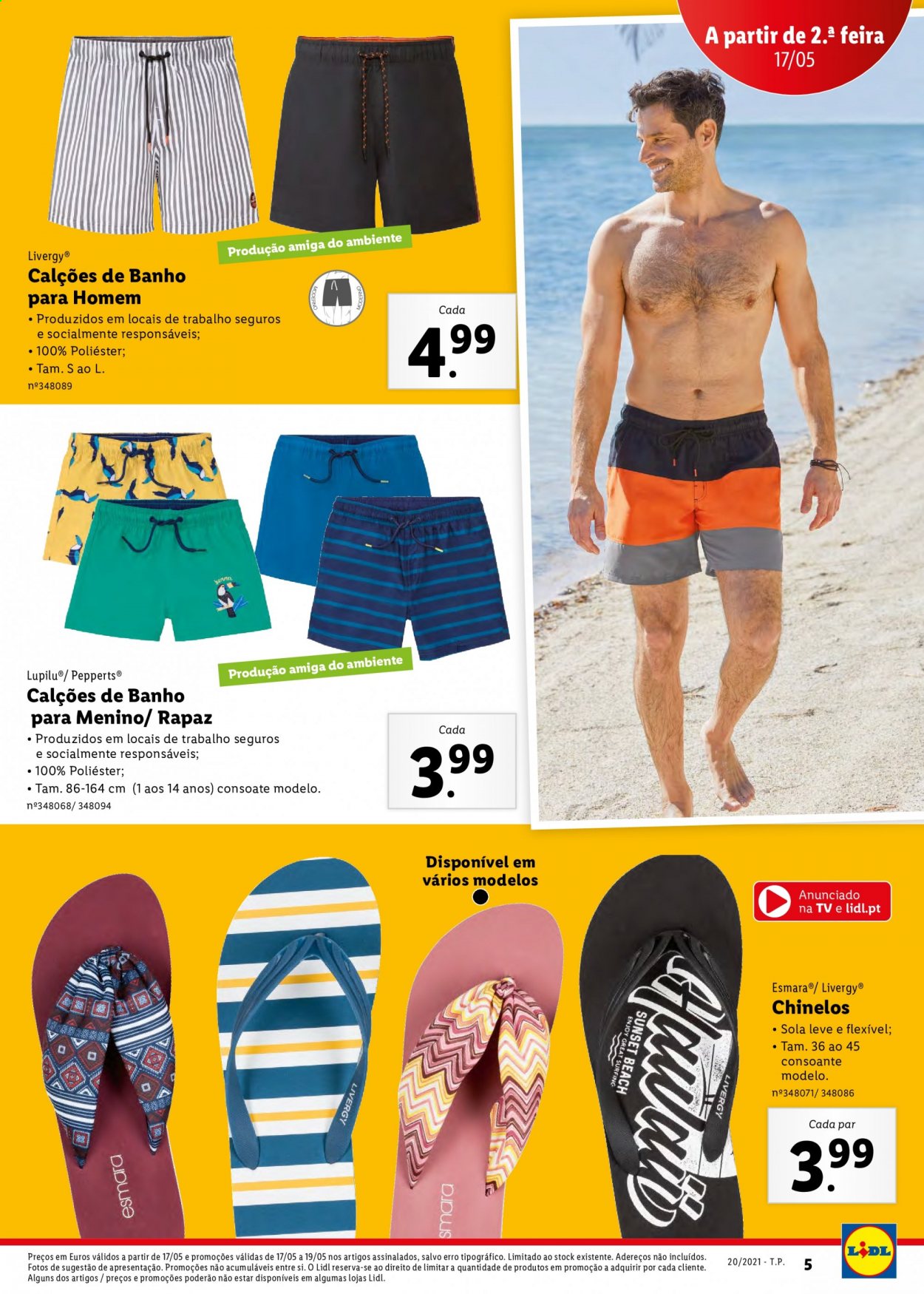 Folheto Lidl - 17.5.2021 - 23.5.2021. Página 5