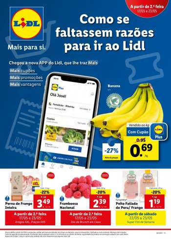 Folheto Lidl - 17.5.2021 - 23.5.2021.