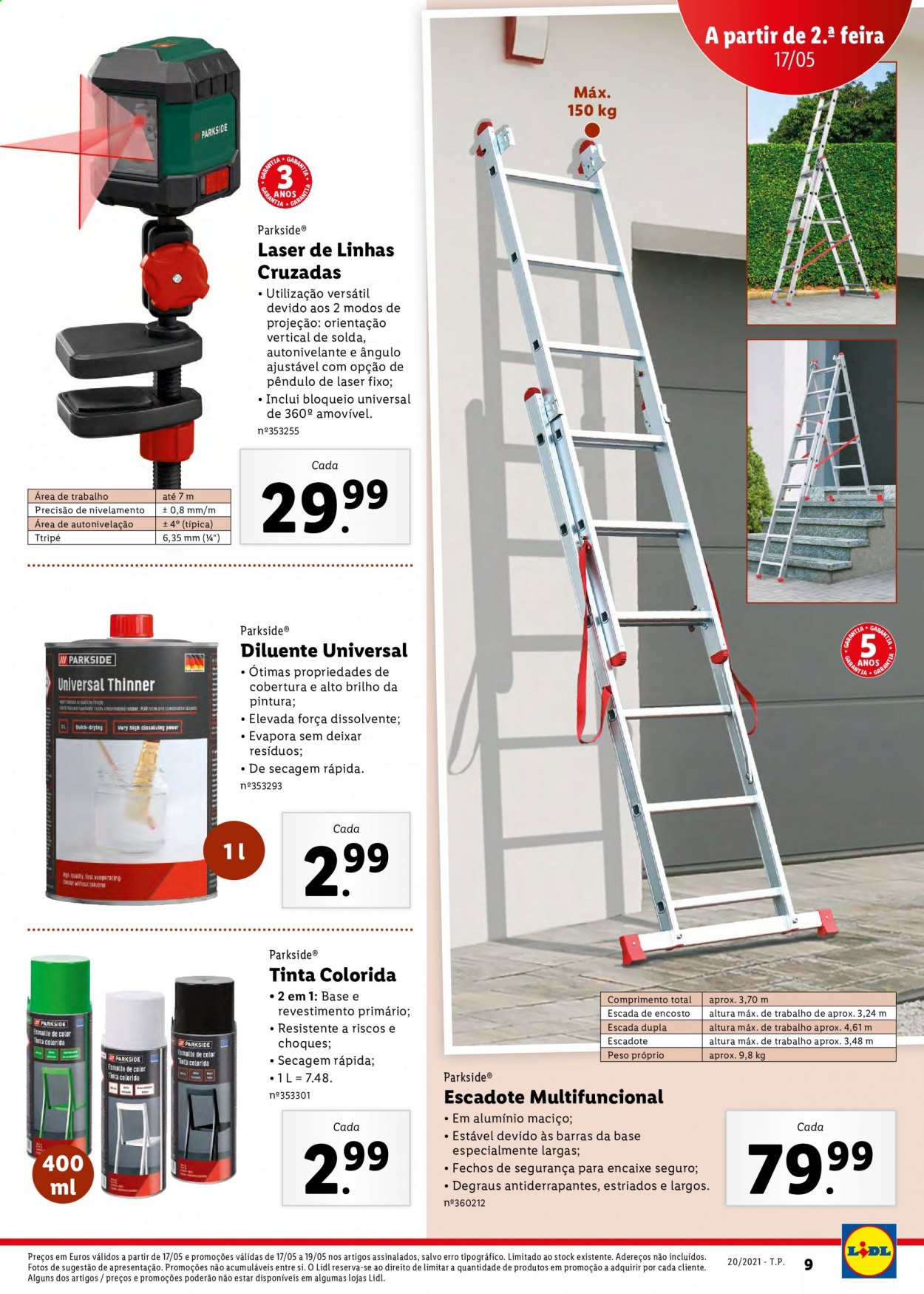 Folheto Lidl - 17.5.2021 - 23.5.2021. Página 37