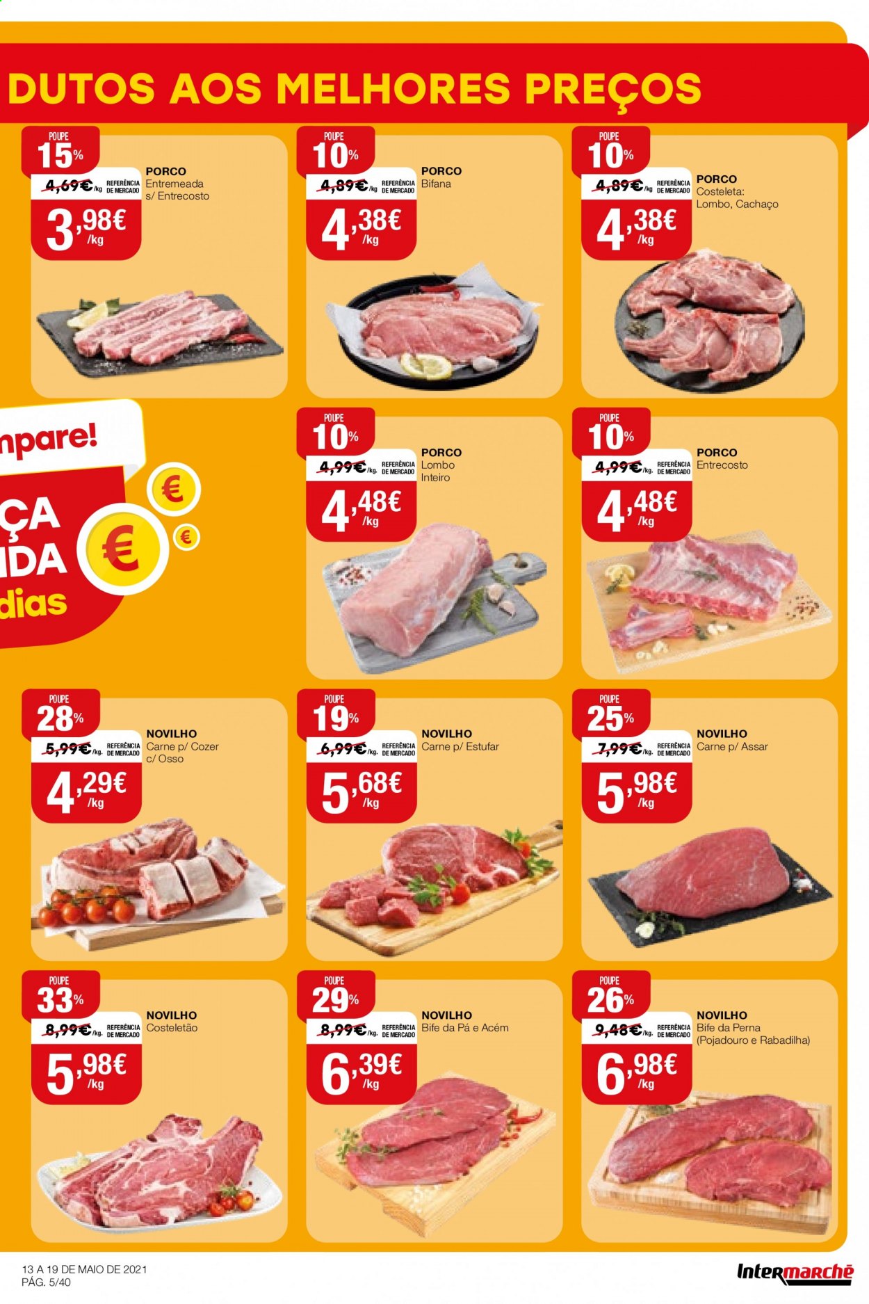 Folheto Intermarché - 13.5.2021 - 19.5.2021. Página 5