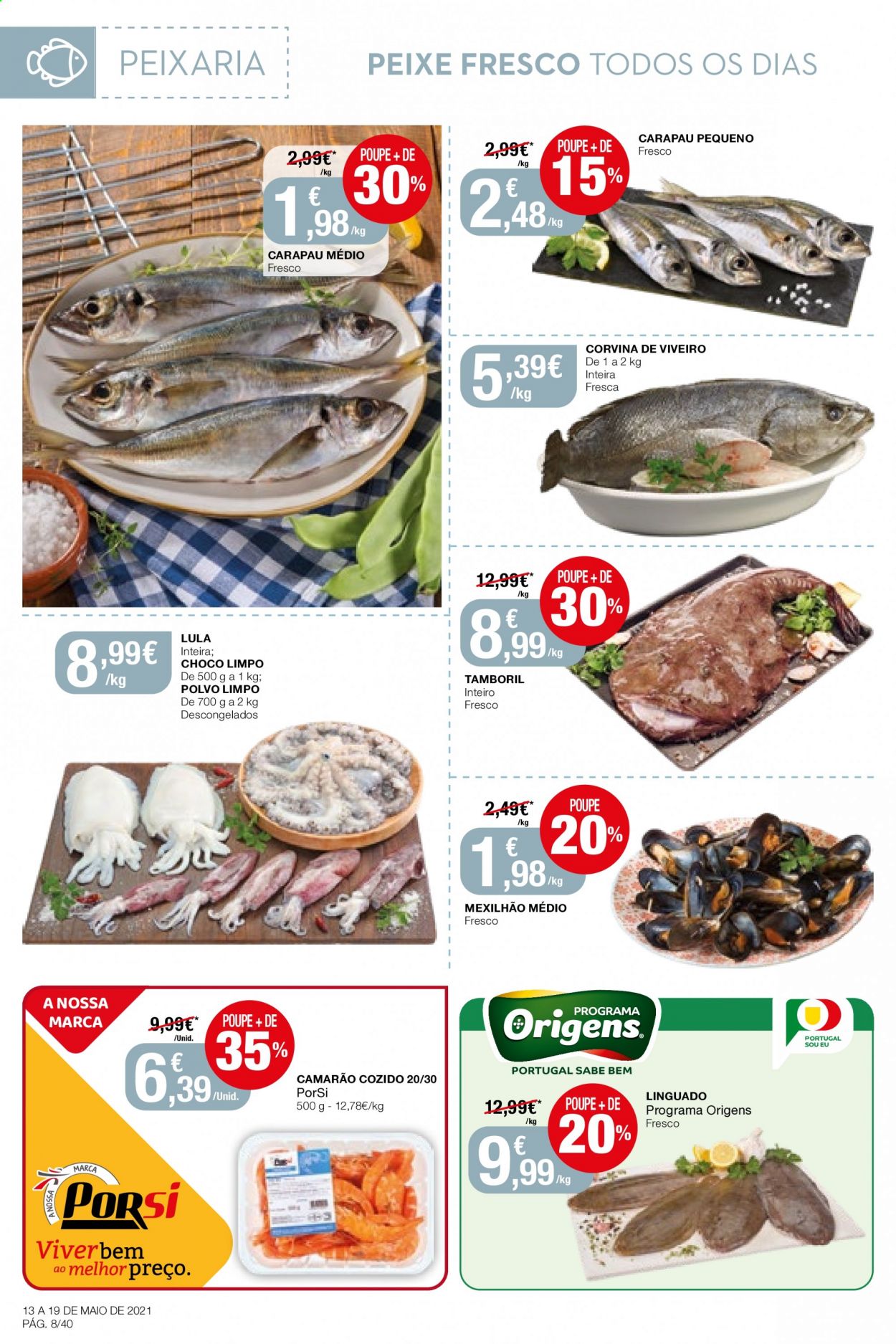 Folheto Intermarché - 13.5.2021 - 19.5.2021. Página 8