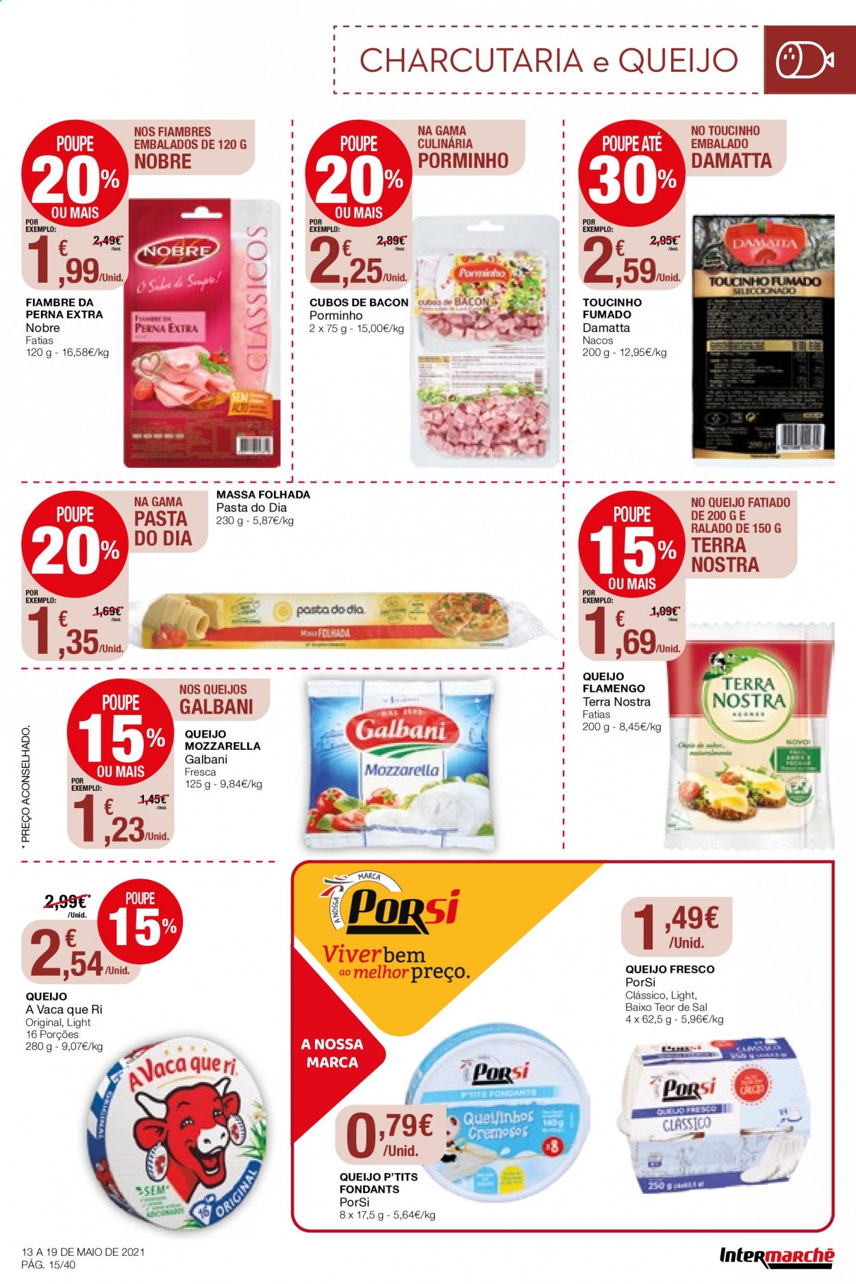 Folheto Intermarché - 13.5.2021 - 19.5.2021. Página 15