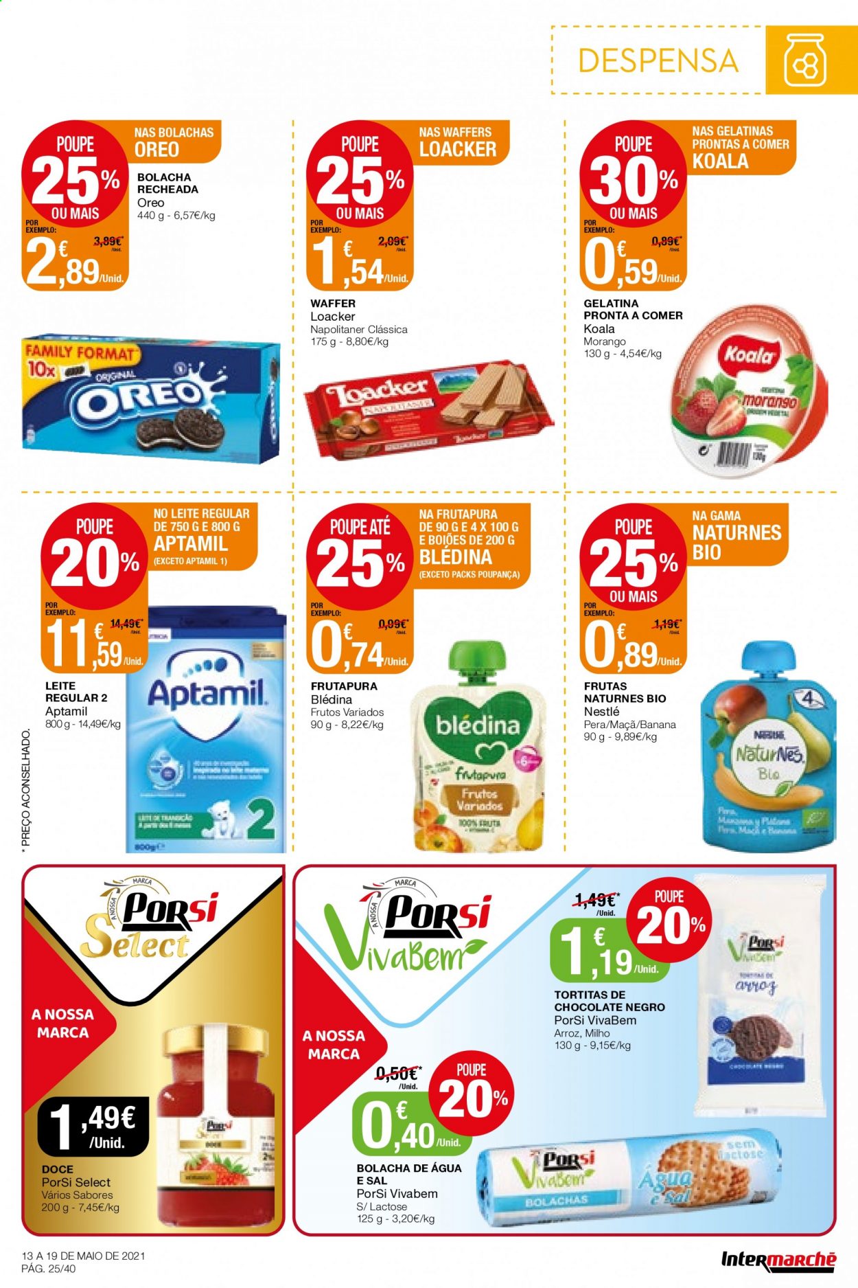 Folheto Intermarché - 13.5.2021 - 19.5.2021. Página 25