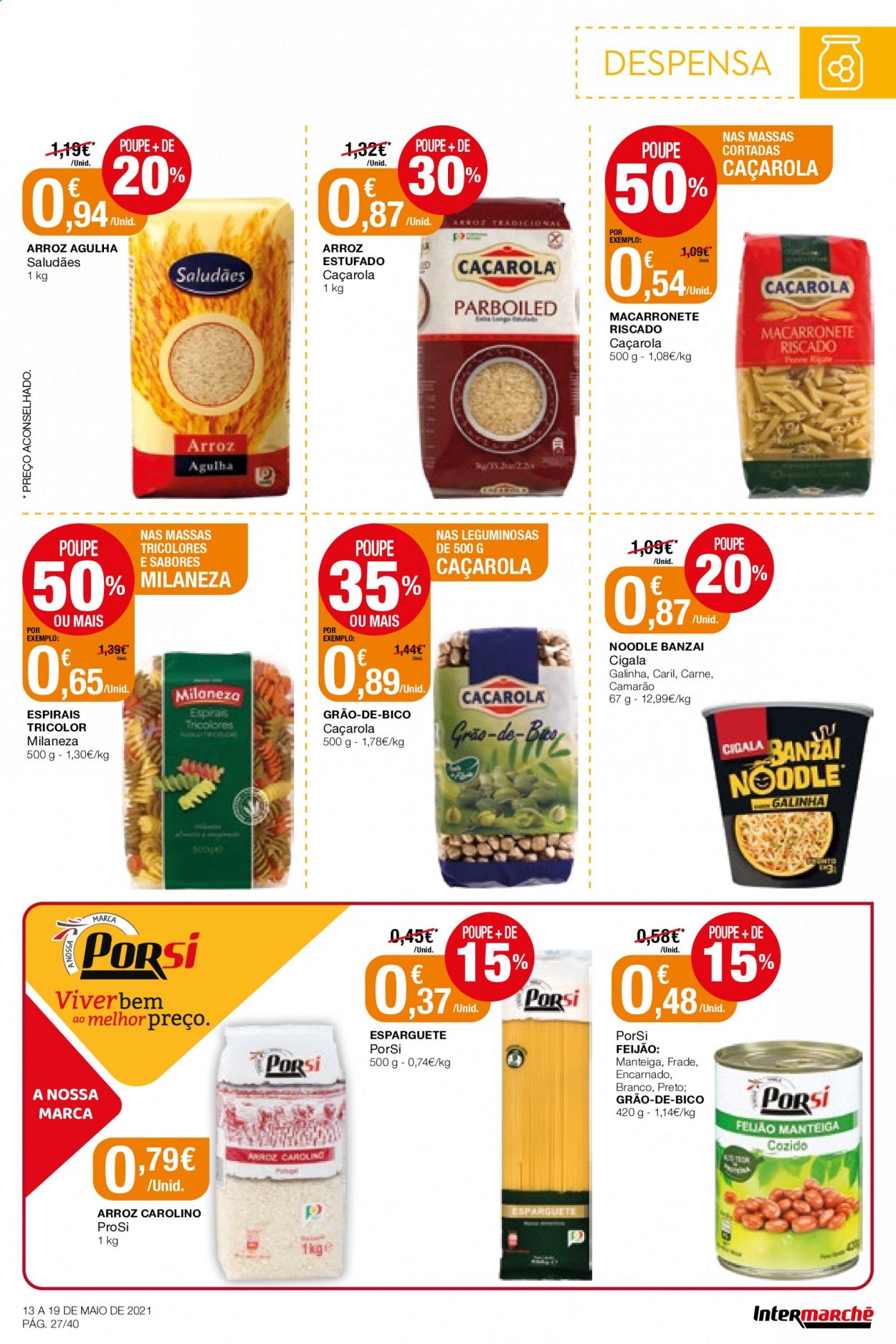 Folheto Intermarché - 13.5.2021 - 19.5.2021. Página 27