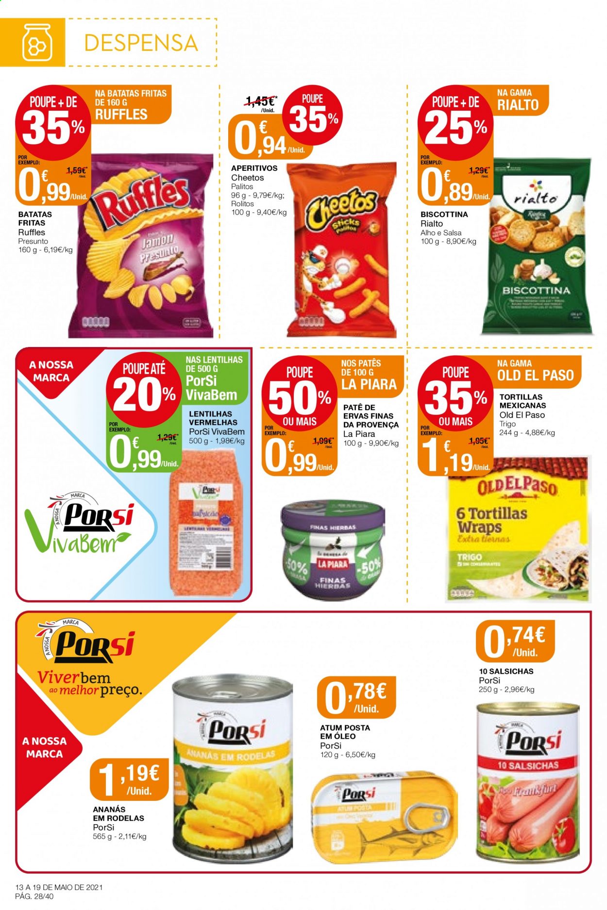 Folheto Intermarché - 13.5.2021 - 19.5.2021. Página 28