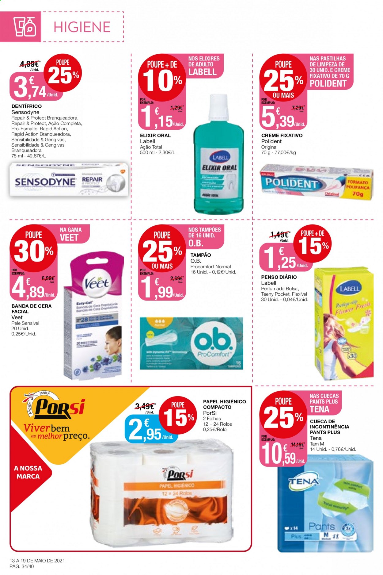Folheto Intermarché - 13.5.2021 - 19.5.2021. Página 34