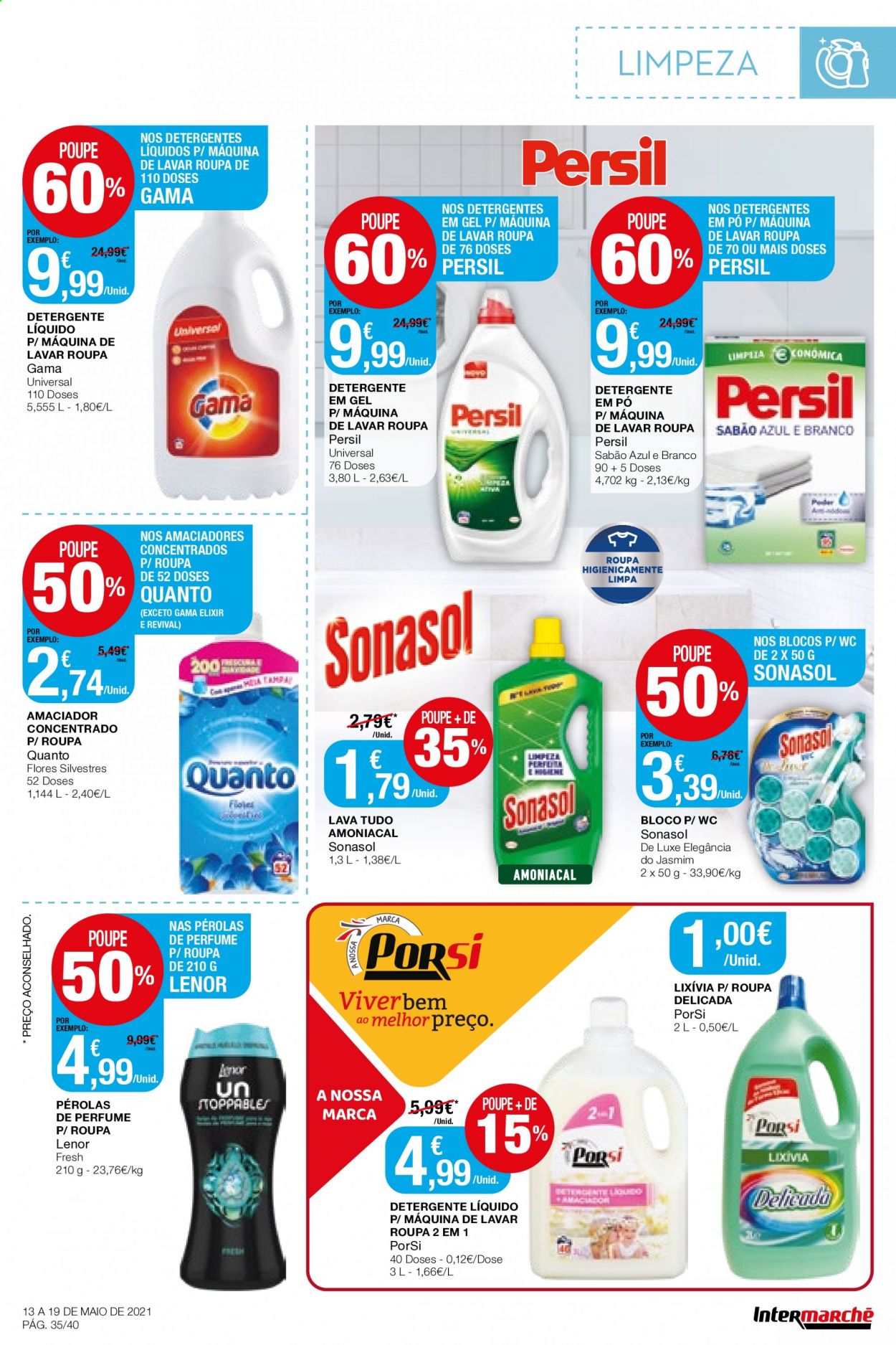 Folheto Intermarché - 13.5.2021 - 19.5.2021. Página 35