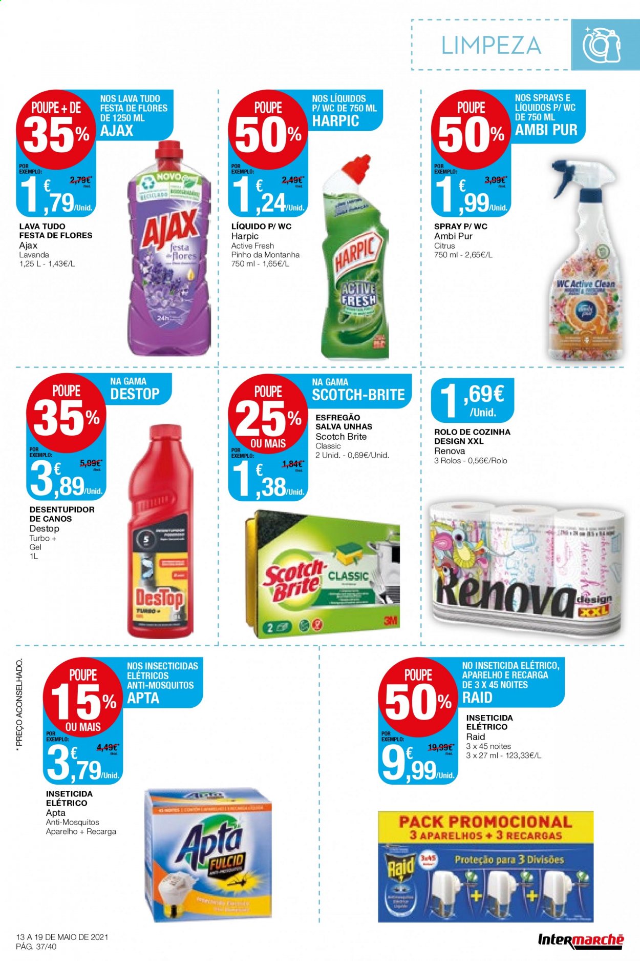Folheto Intermarché - 13.5.2021 - 19.5.2021. Página 37