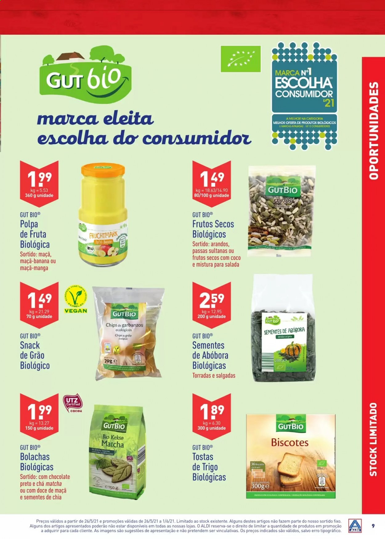 Folheto Aldi - 26.5.2021 - 1.6.2021. Página 9