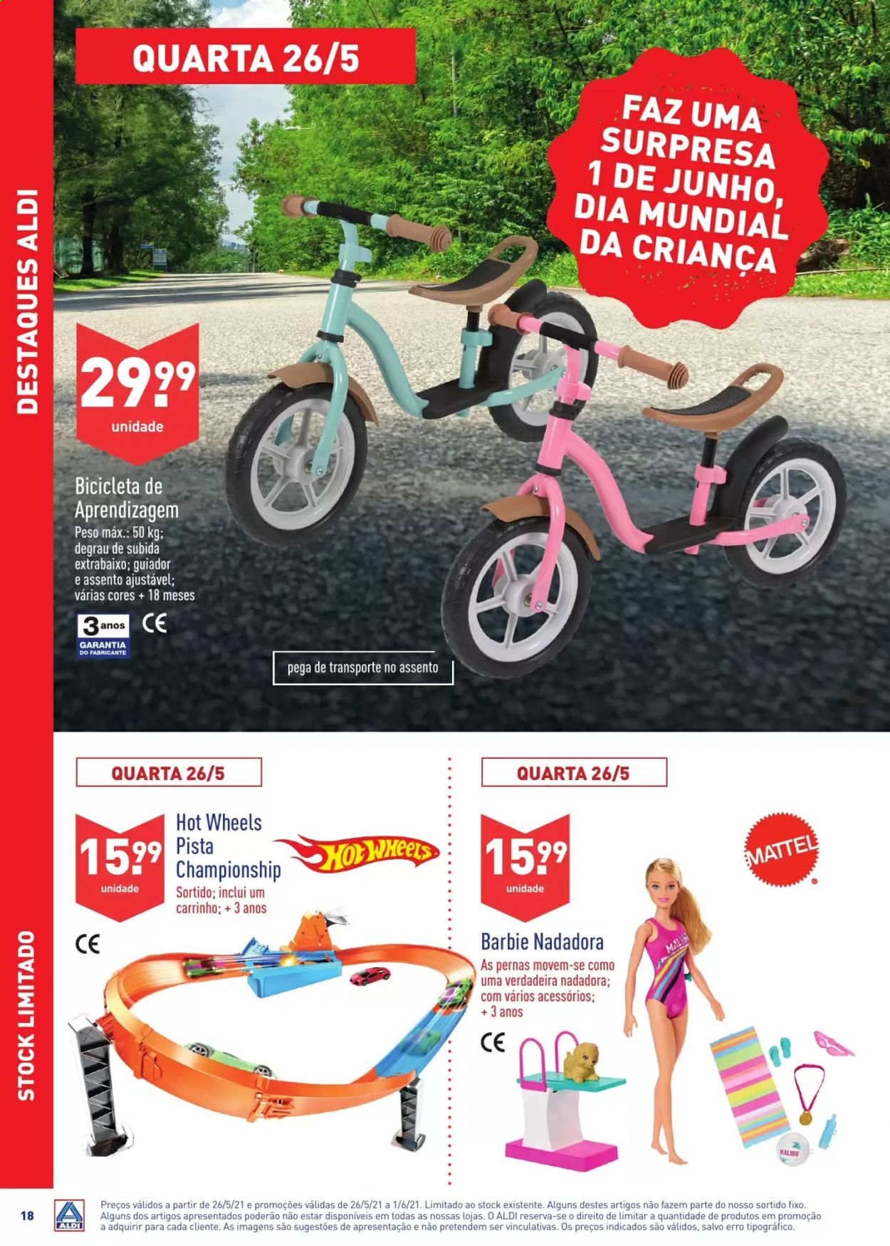 Folheto Aldi - 26.5.2021 - 1.6.2021. Página 18