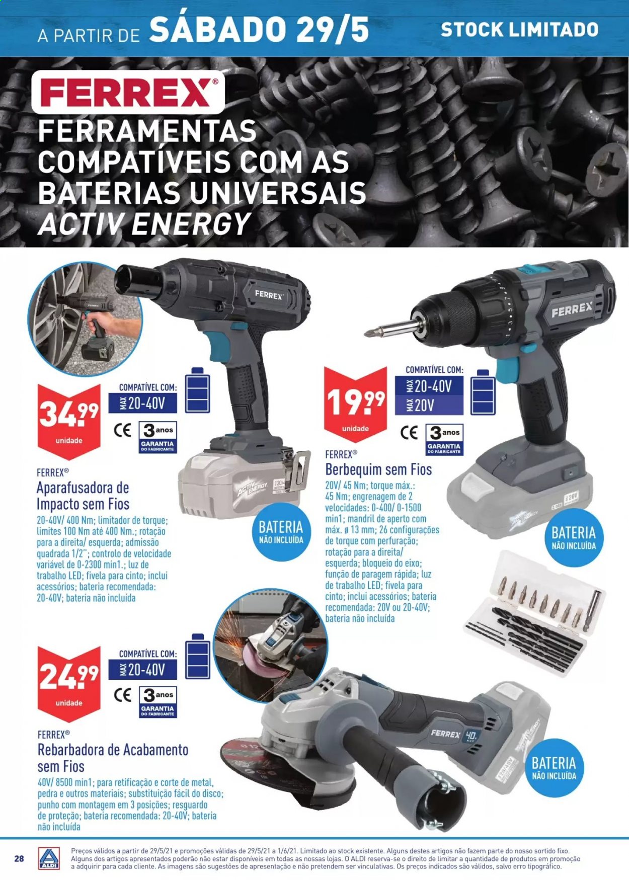 Folheto Aldi - 26.5.2021 - 1.6.2021. Página 28