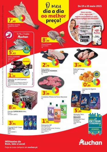 Folheto Auchan - 19.5.2021 - 25.5.2021.