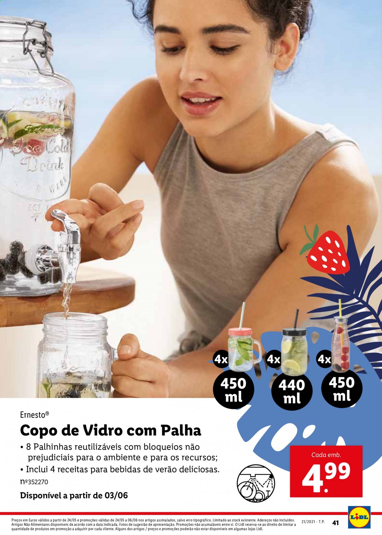 Folheto Lidl - 24.5.2021 - 6.6.2021. Página 41