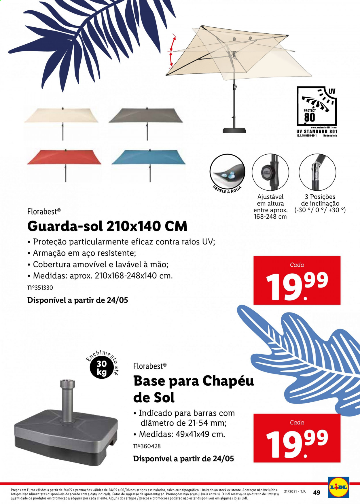 Folheto Lidl - 24.5.2021 - 6.6.2021. Página 49