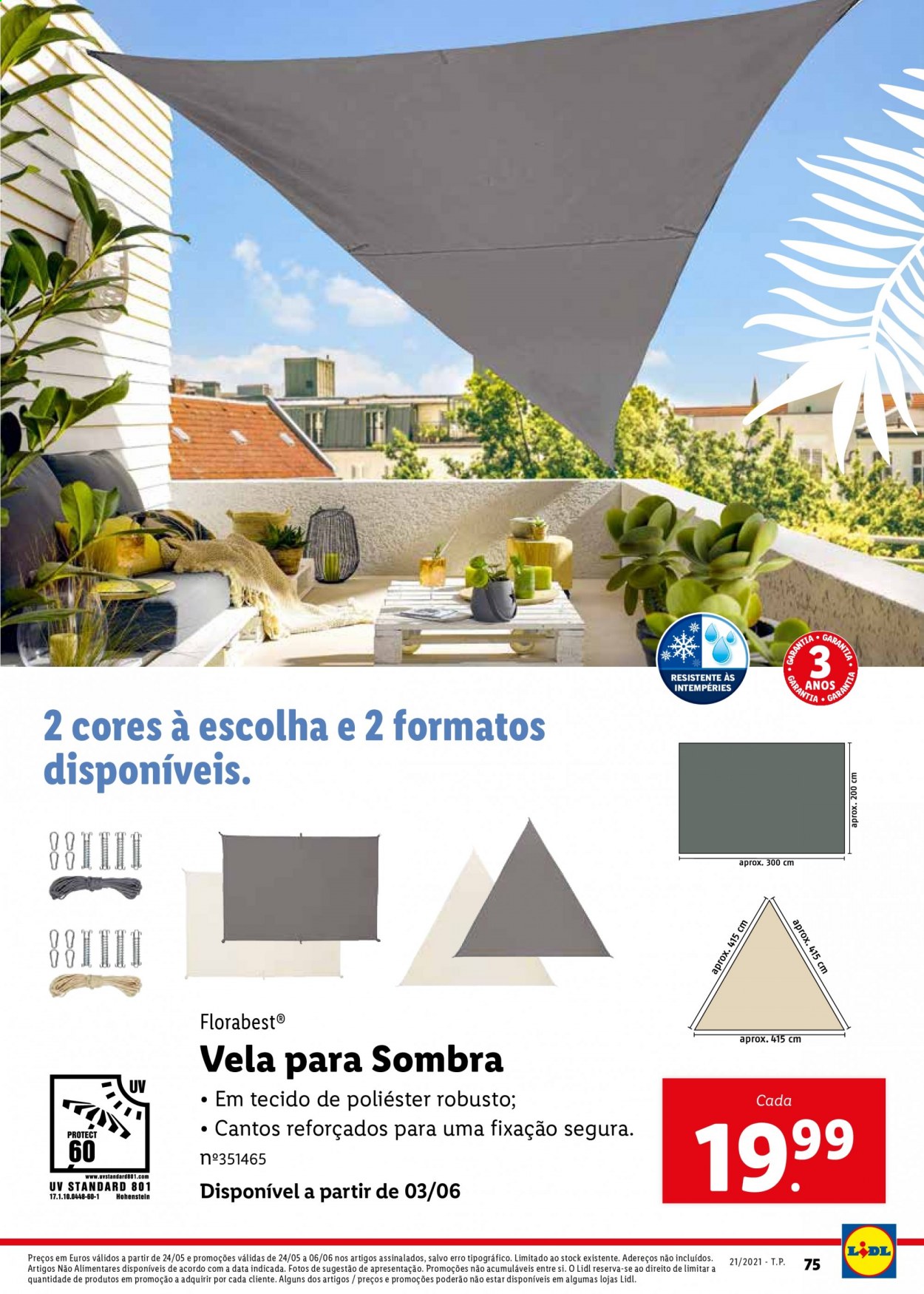 Folheto Lidl - 24.5.2021 - 6.6.2021. Página 75