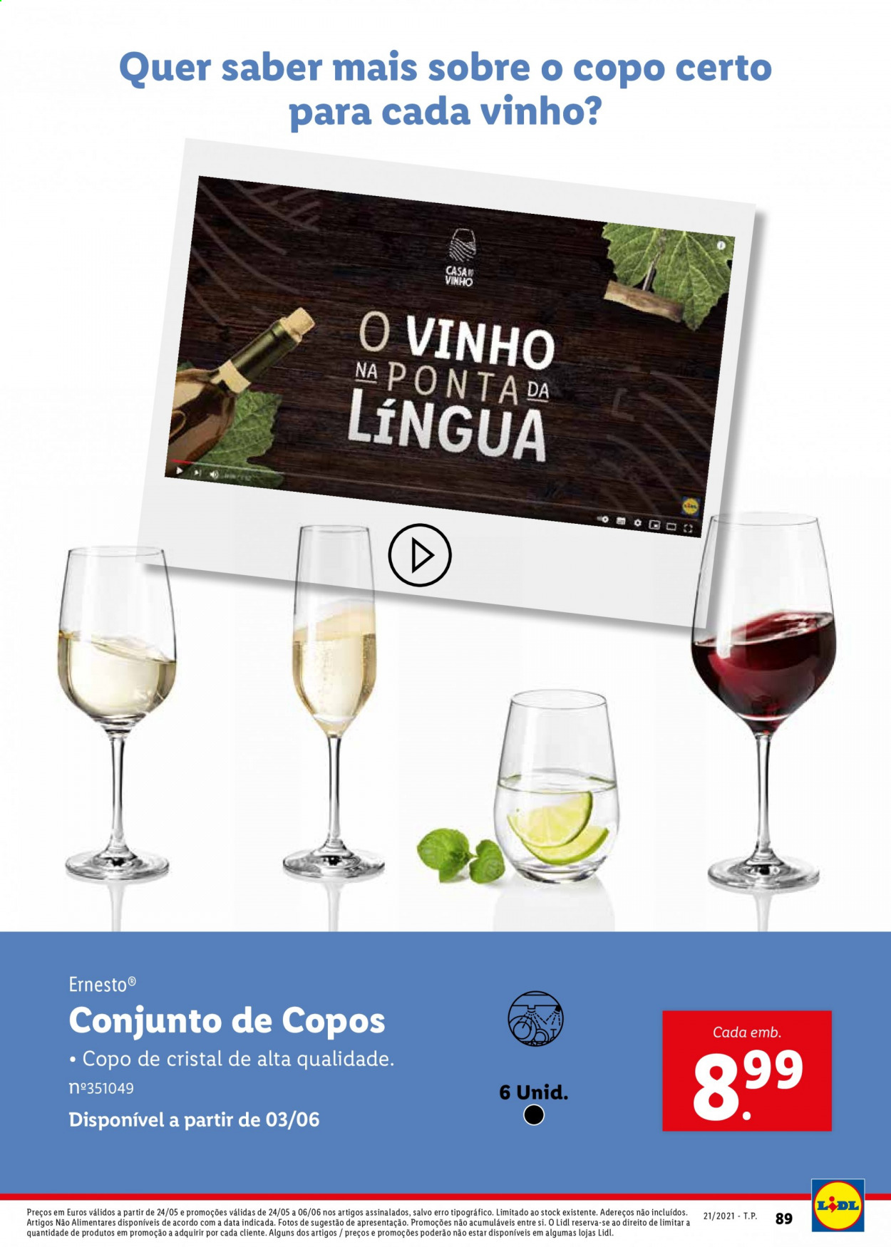 Folheto Lidl - 24.5.2021 - 6.6.2021. Página 89