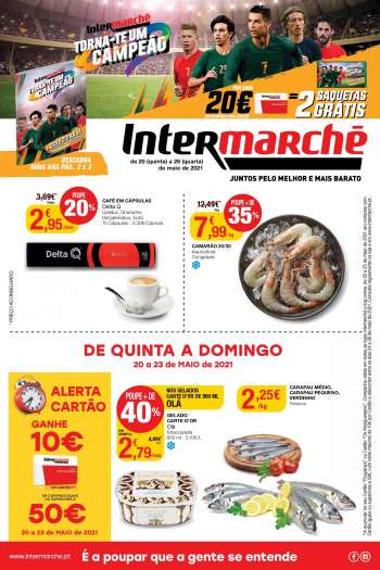 Folheto Intermarché - 20.5.2021 - 26.5.2021.