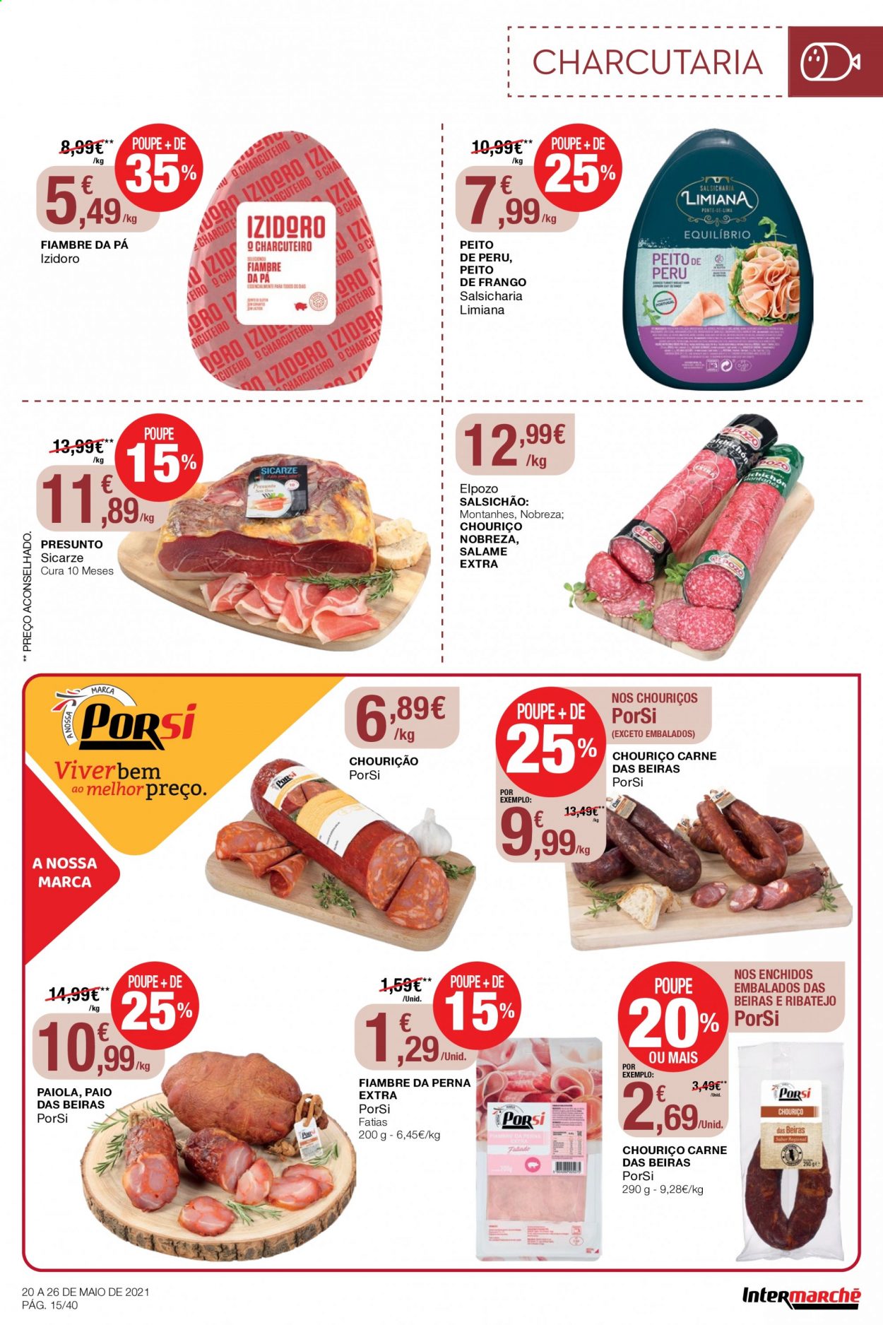 Folheto Intermarché - 20.5.2021 - 26.5.2021. Página 15