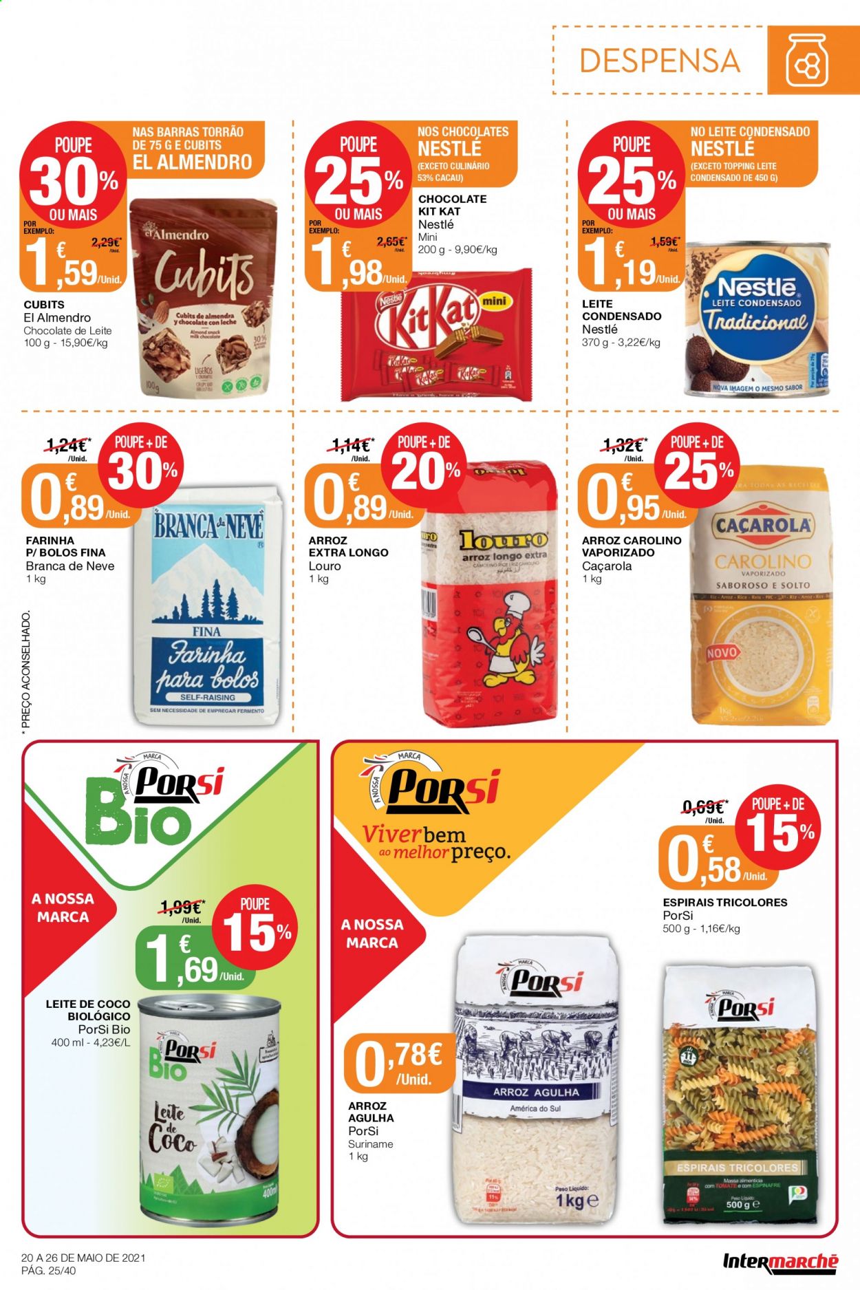 Folheto Intermarché - 20.5.2021 - 26.5.2021. Página 25