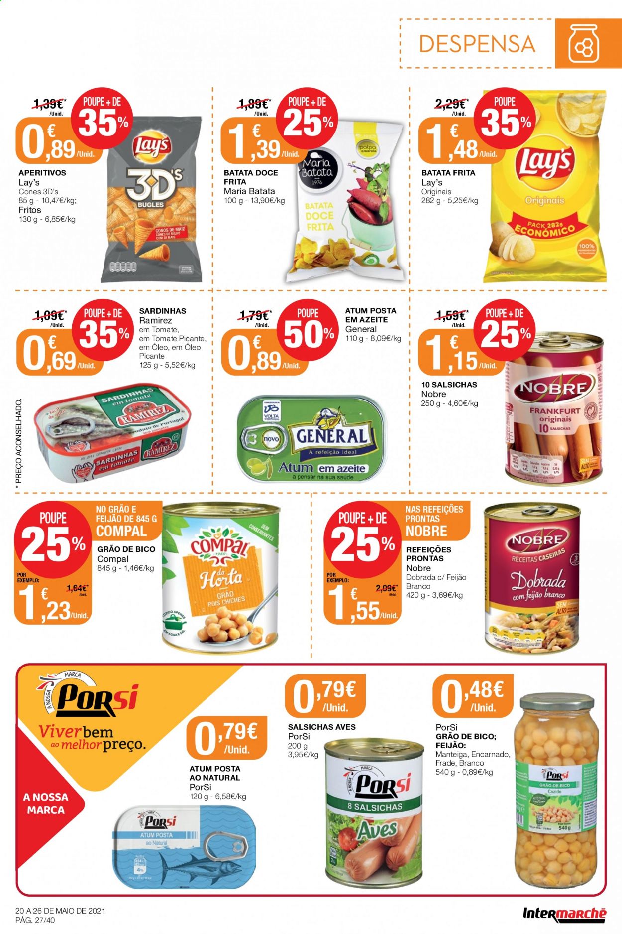 Folheto Intermarché - 20.5.2021 - 26.5.2021. Página 27
