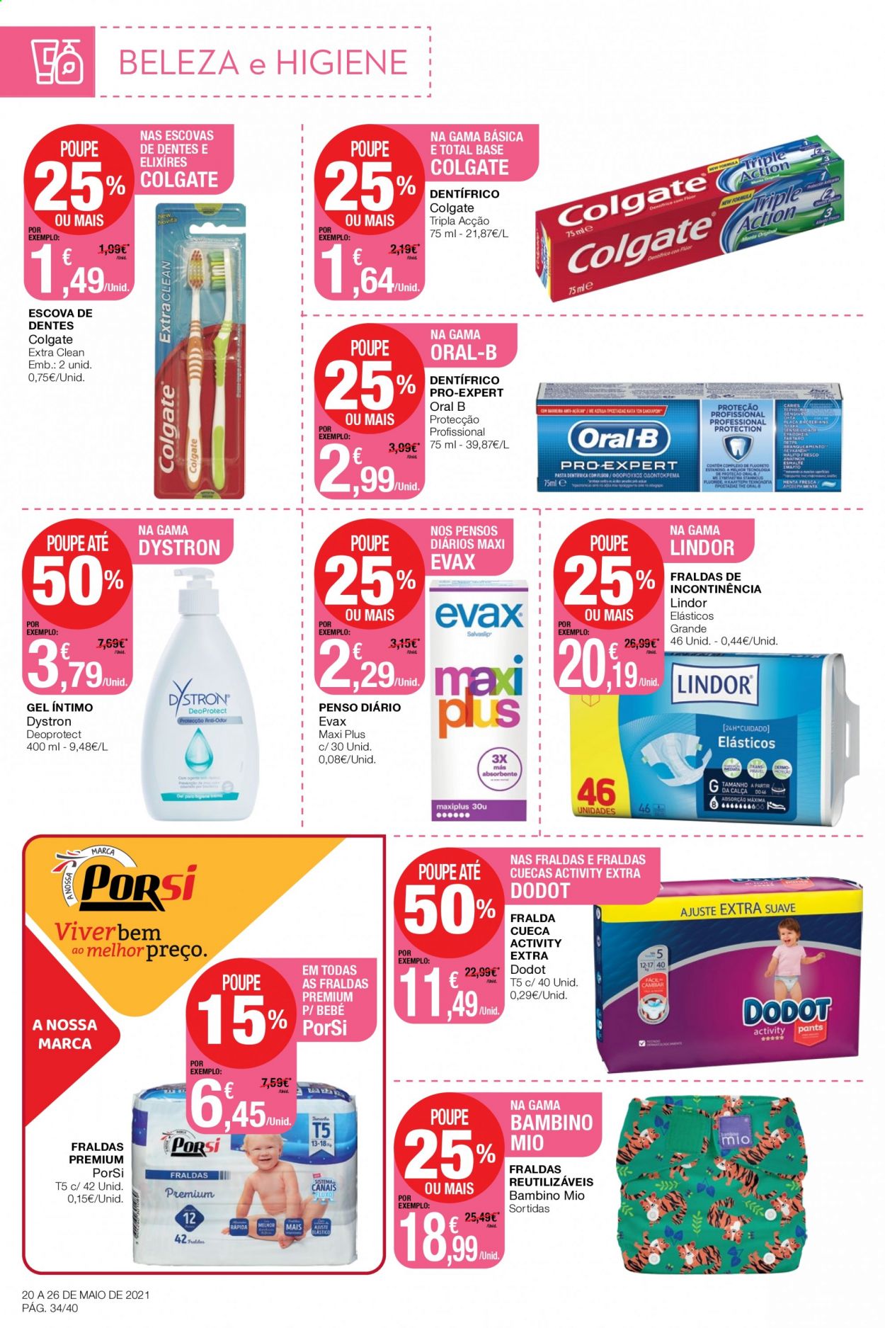 Folheto Intermarché - 20.5.2021 - 26.5.2021. Página 34