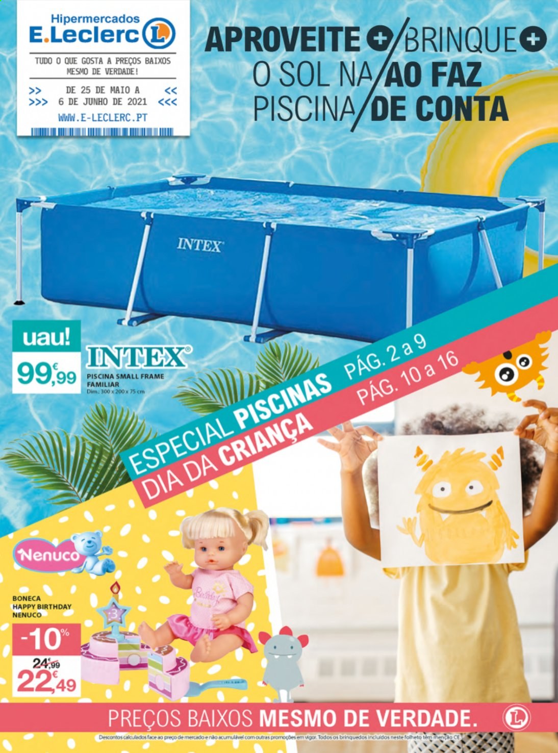 Folheto E.Leclerc - 25.5.2021 - 6.6.2021. Página 1