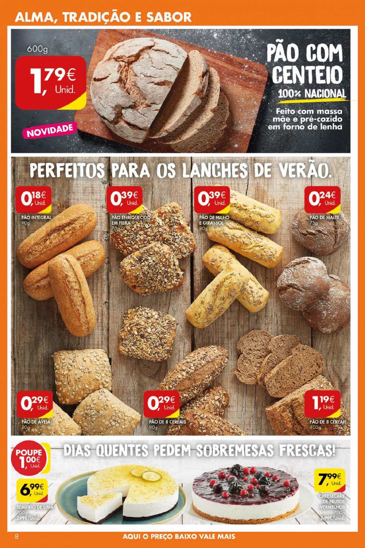 thumbnail - Folheto Pingo Doce - 25.5.2021 - 31.5.2021 - Produtos em promoção - pão, cereais. Página 8.