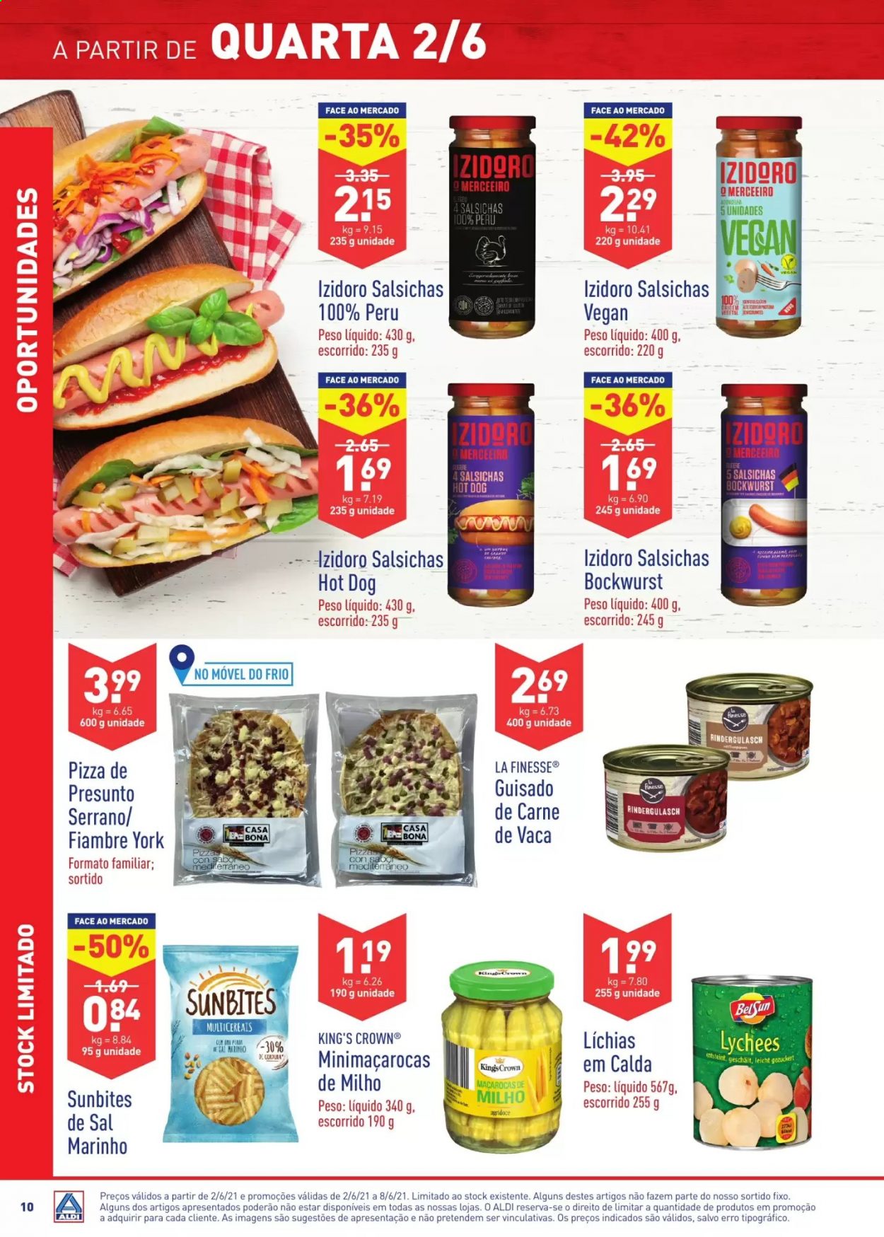 Folheto Aldi - 2.6.2021 - 8.6.2021. Página 10