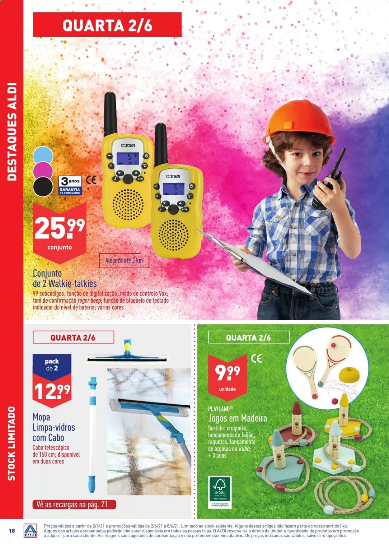 Folheto Aldi - 2.6.2021 - 8.6.2021. Página 18