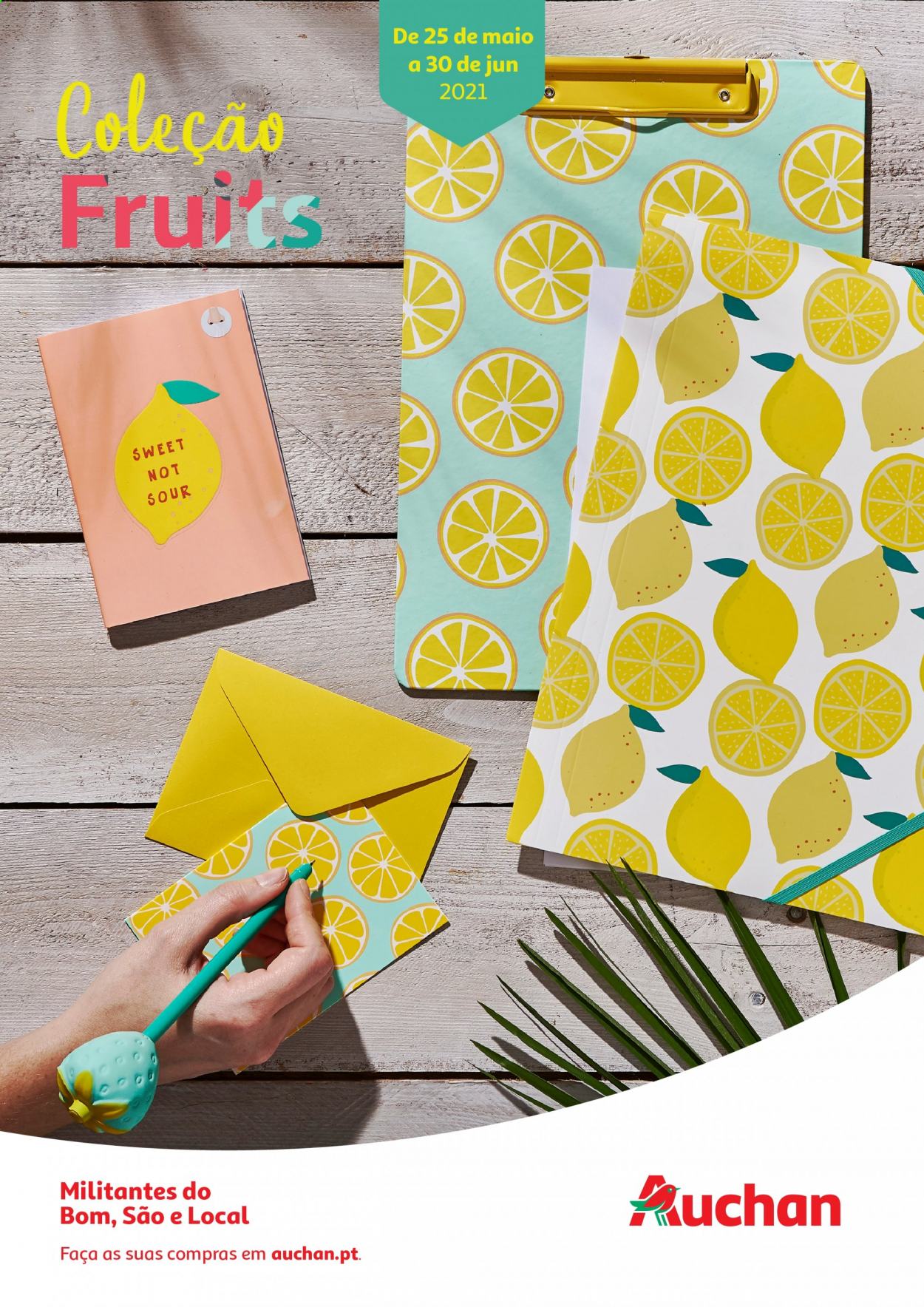 Folheto Auchan - 25.5.2021 - 30.6.2021. Página 1