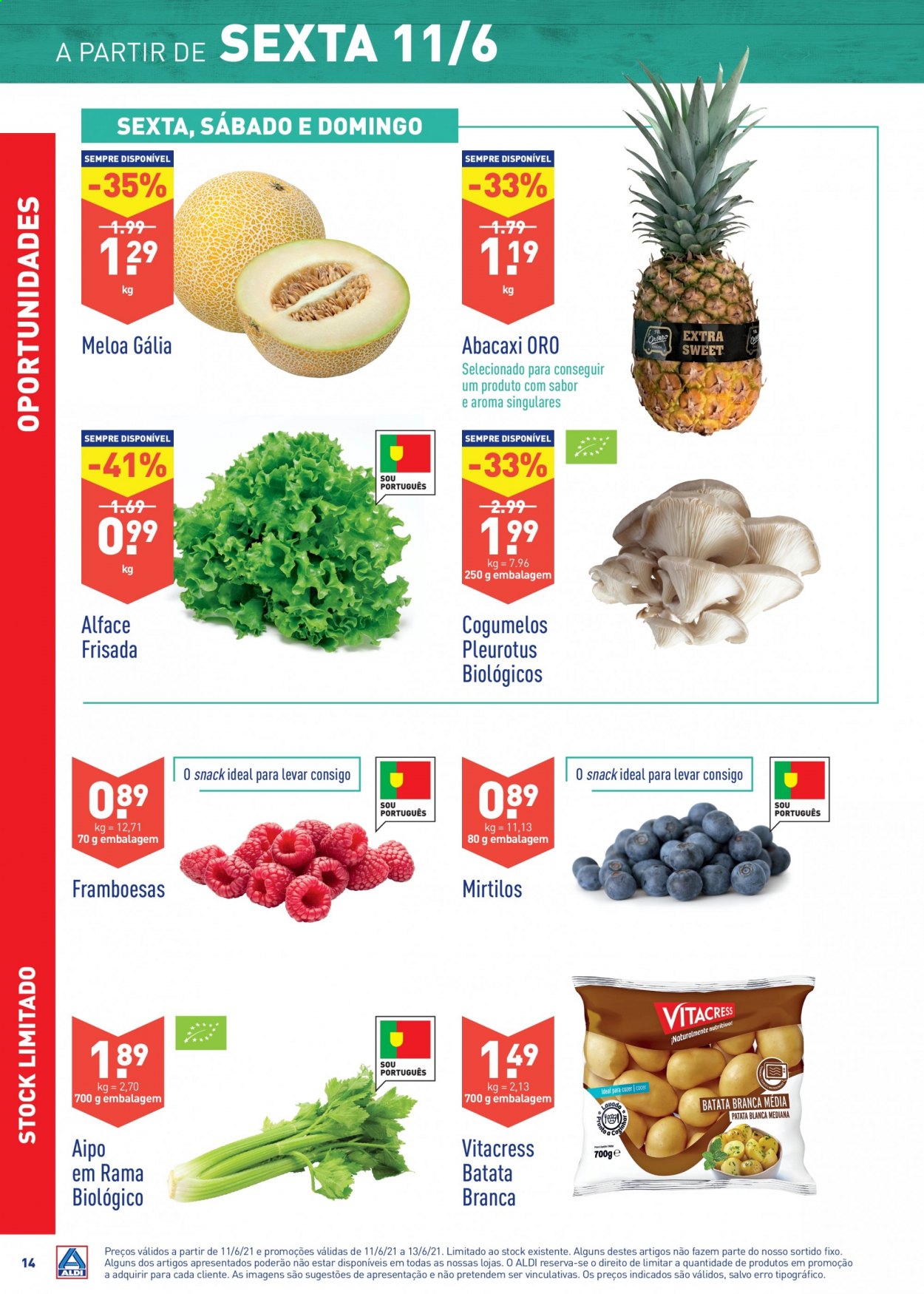 Folheto Aldi - 9.6.2021 - 15.6.2021. Página 14