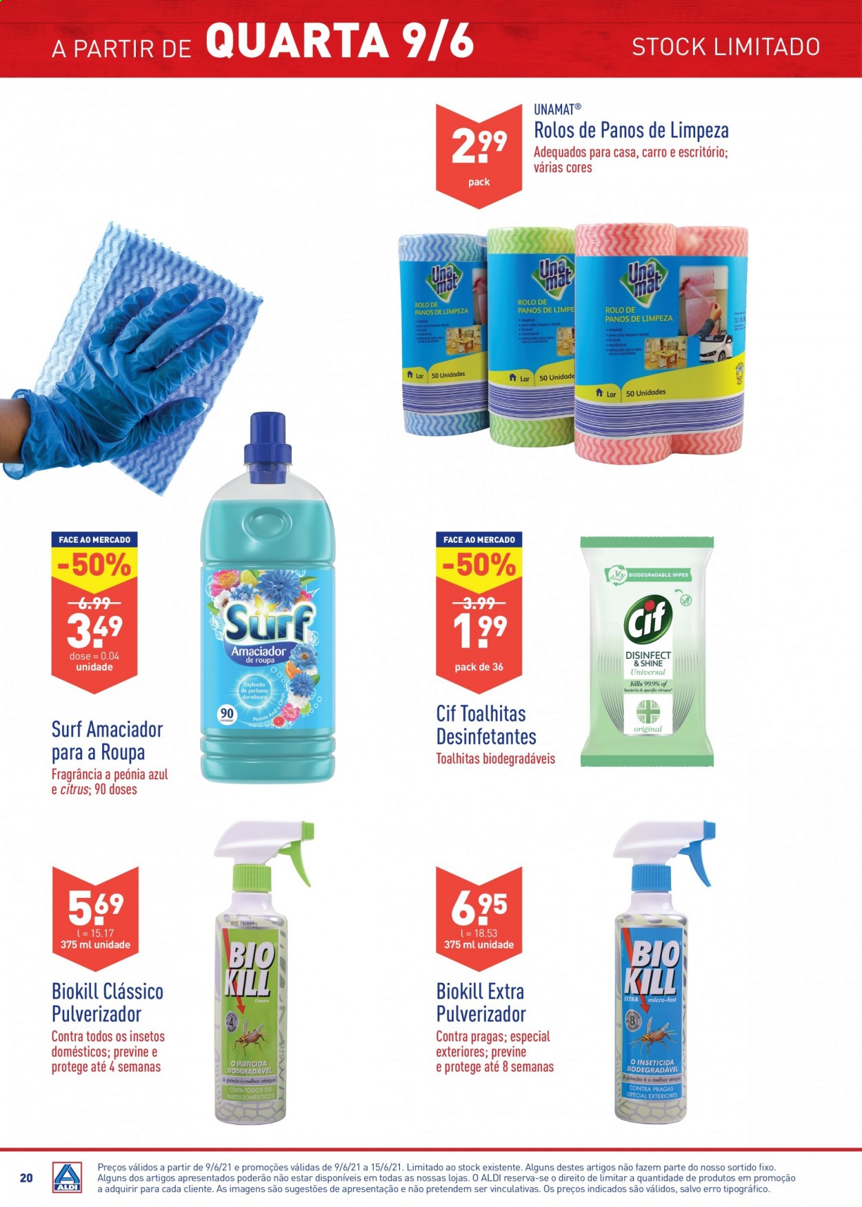 Folheto Aldi - 9.6.2021 - 15.6.2021. Página 20