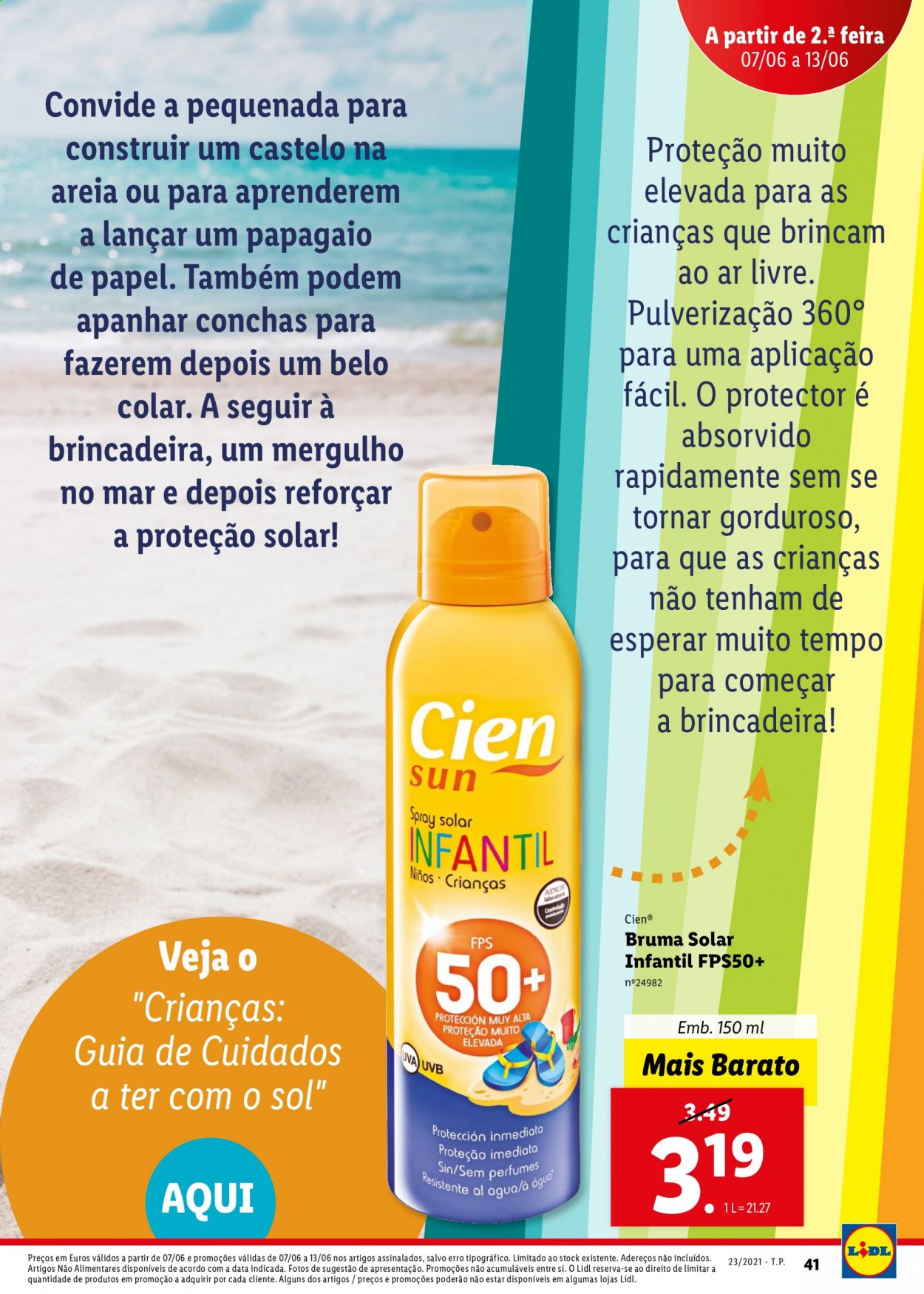 Folheto Lidl - 7.6.2021 - 13.6.2021. Página 41