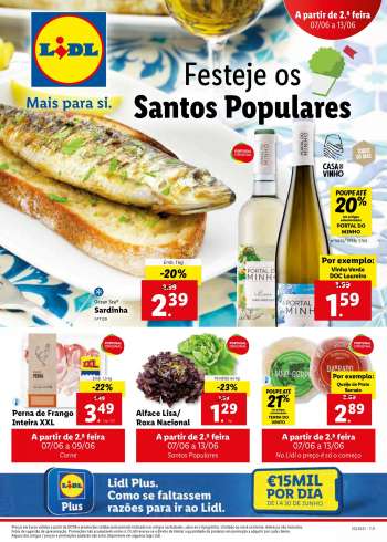 Folheto Lidl - 7.6.2021 - 13.6.2021.