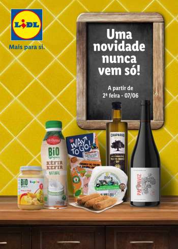 Folheto Lidl.