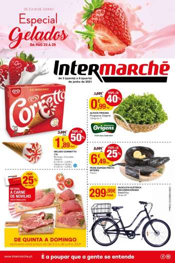 Folheto Intermarché - 3.6.2021 - 9.6.2021.