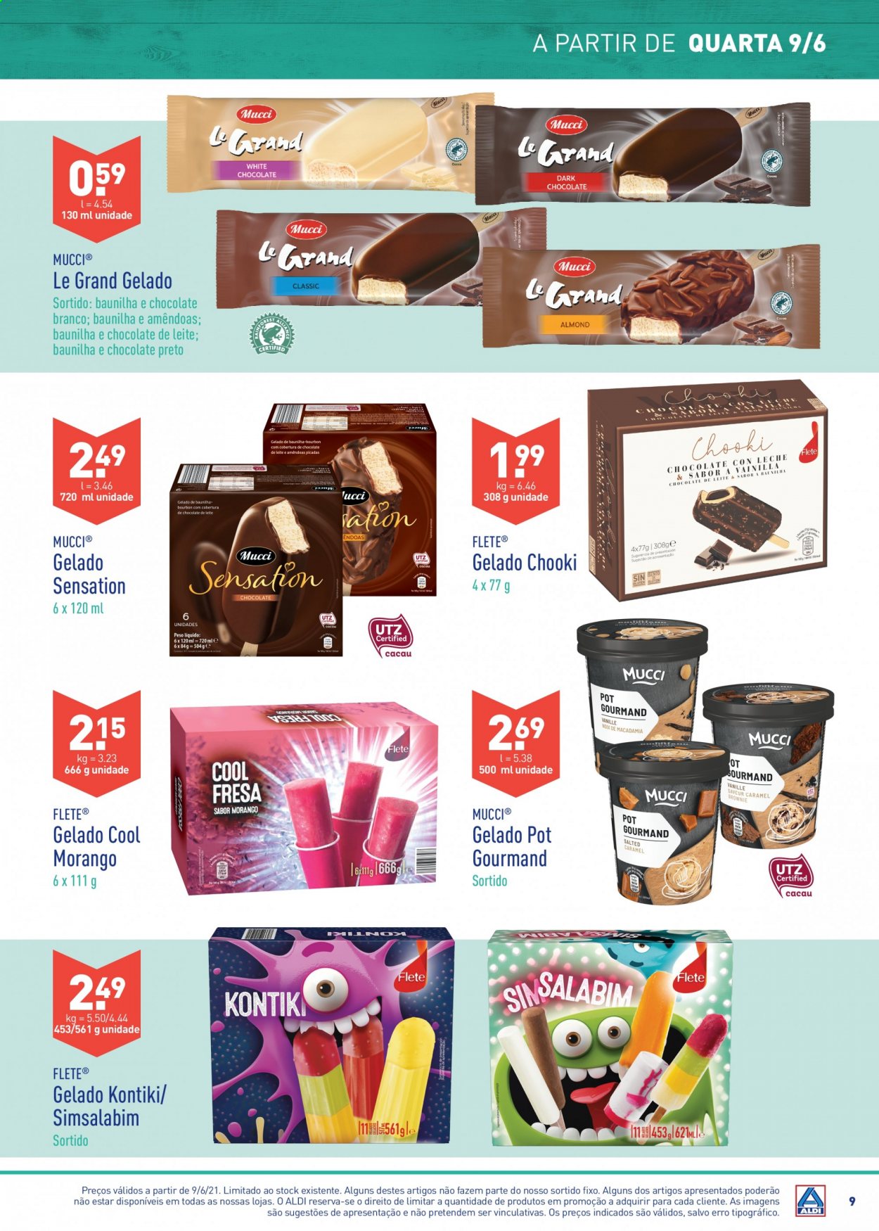 Folheto Aldi - 9.6.2021 - 6.7.2021. Página 9