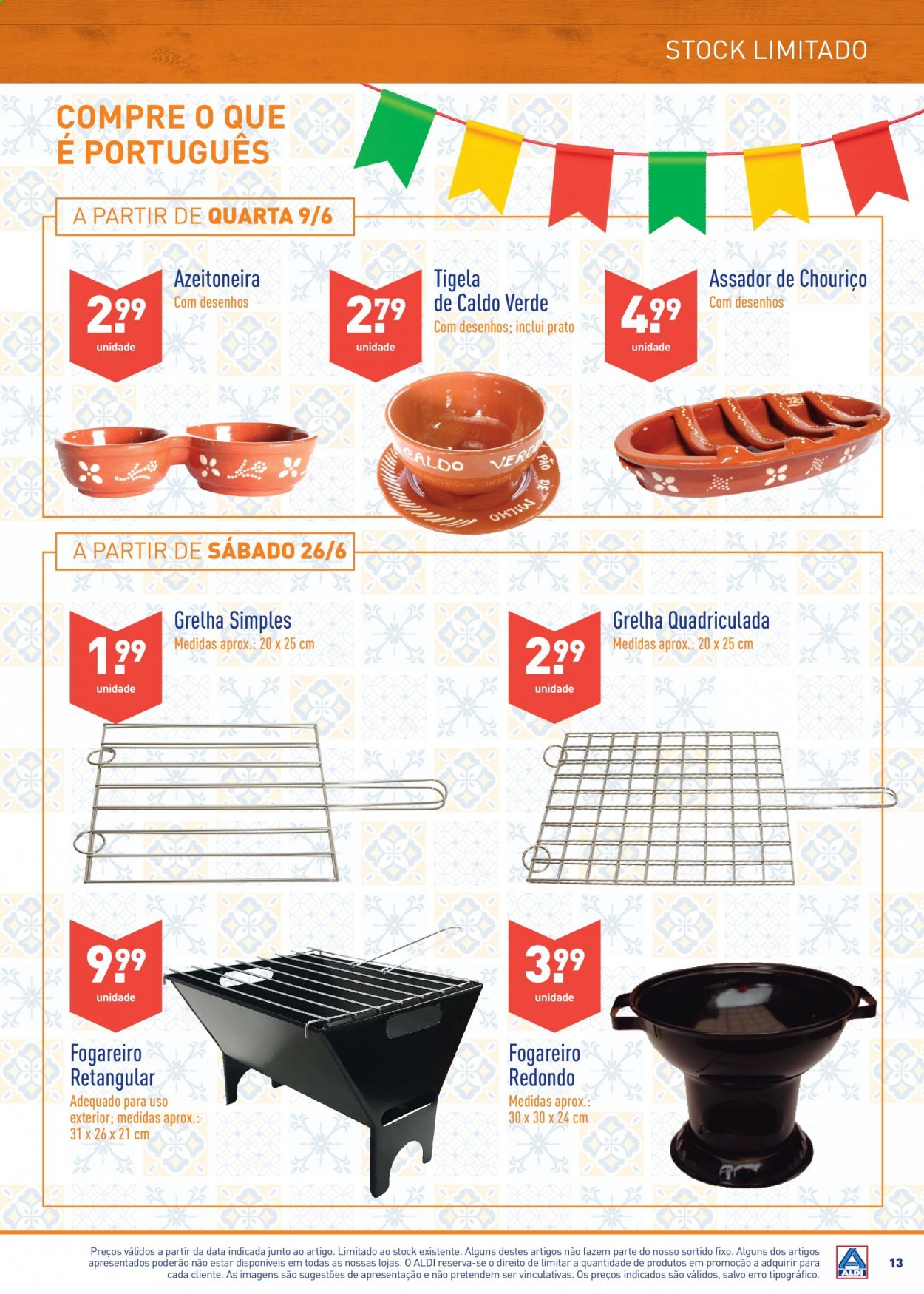 Folheto Aldi - 9.6.2021 - 6.7.2021. Página 13
