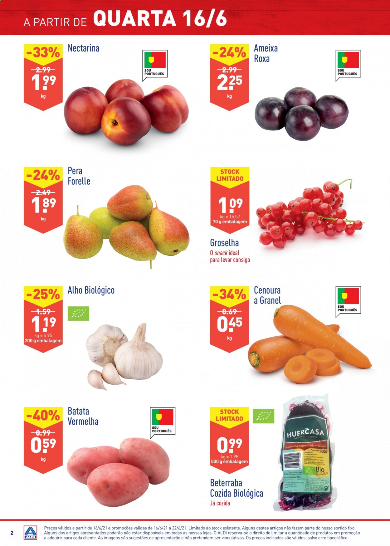 Folheto Aldi - 16.6.2021 - 22.6.2021. Página 2