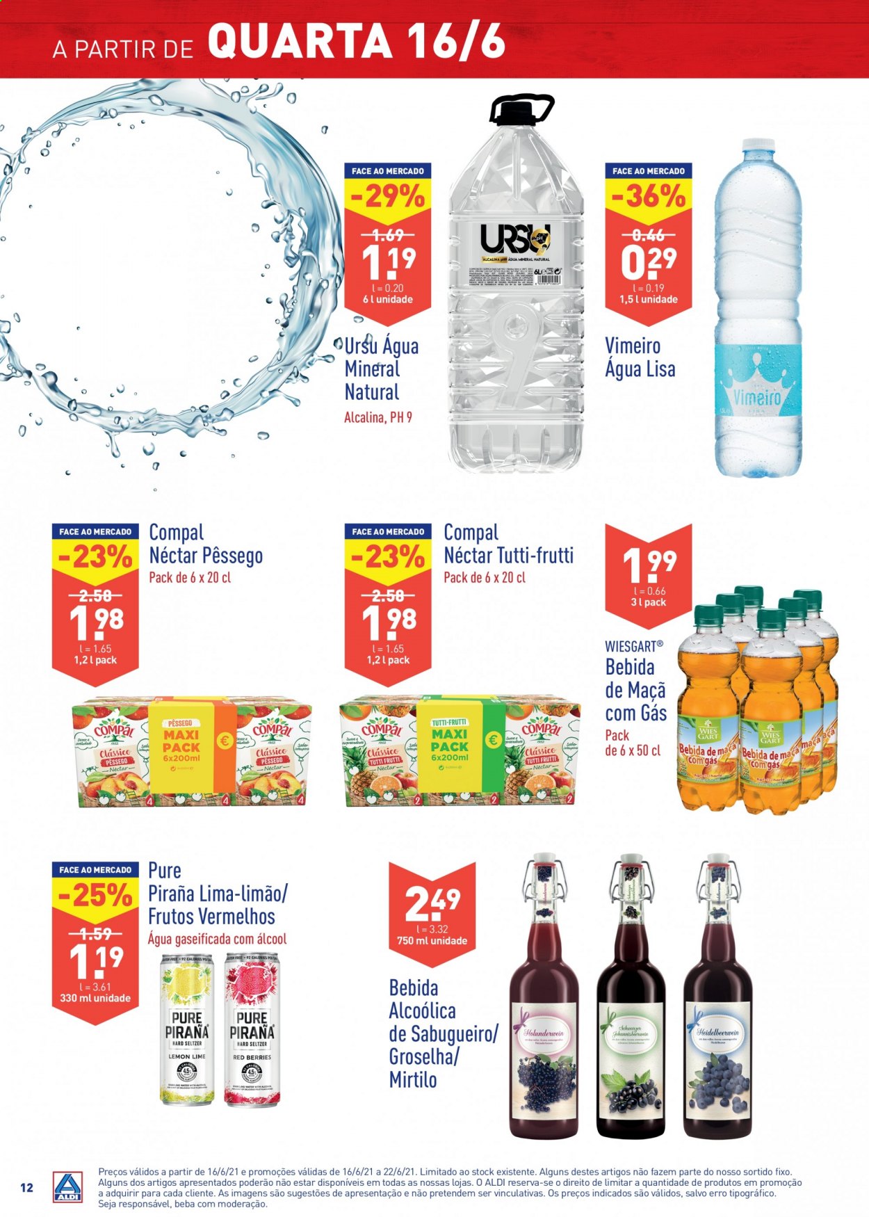 Folheto Aldi - 16.6.2021 - 22.6.2021. Página 12