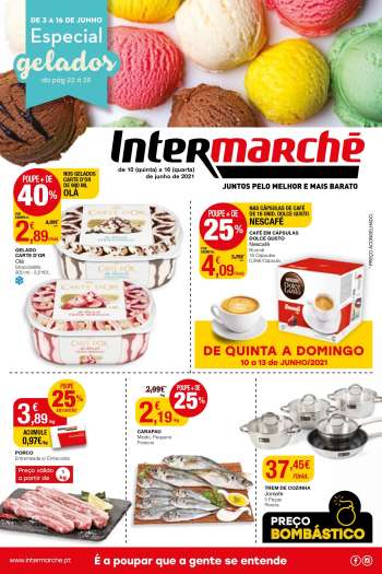 Folheto Intermarché - 10.6.2021 - 16.6.2021.