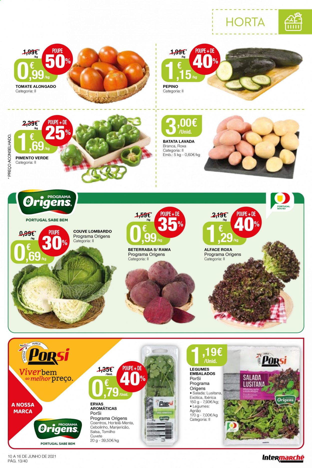 Folheto Intermarché - 10.6.2021 - 16.6.2021. Página 13