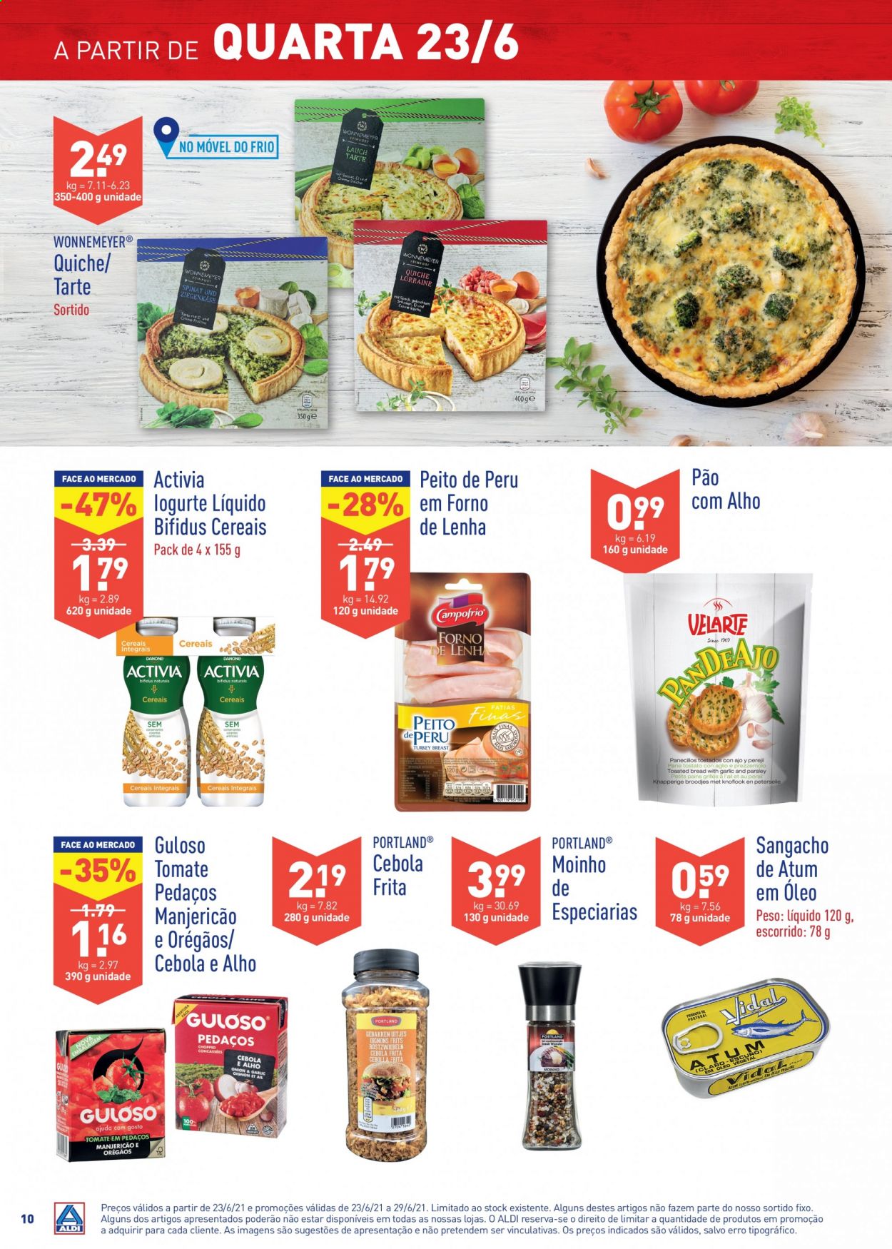 Folheto Aldi - 23.6.2021 - 29.6.2021. Página 10