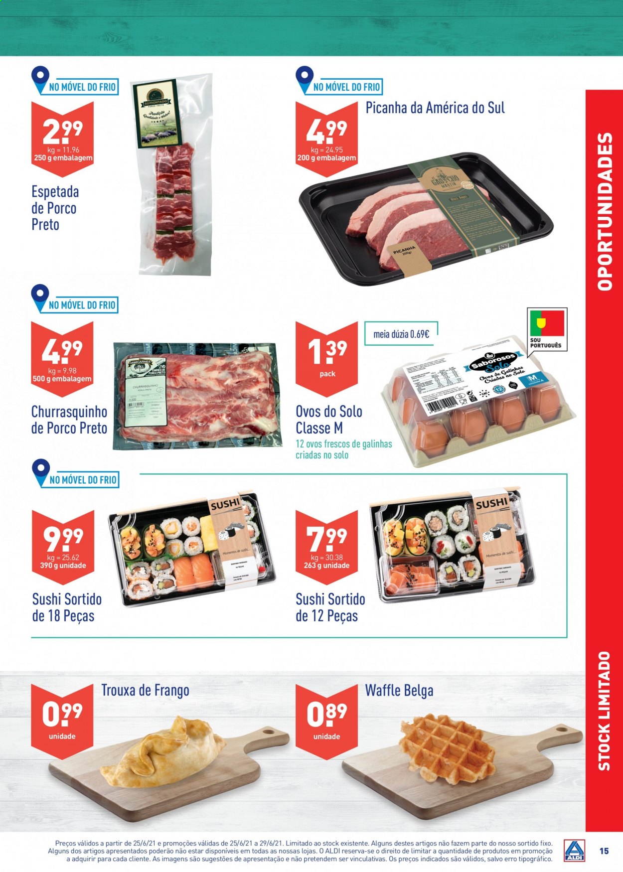 Folheto Aldi - 23.6.2021 - 29.6.2021. Página 15