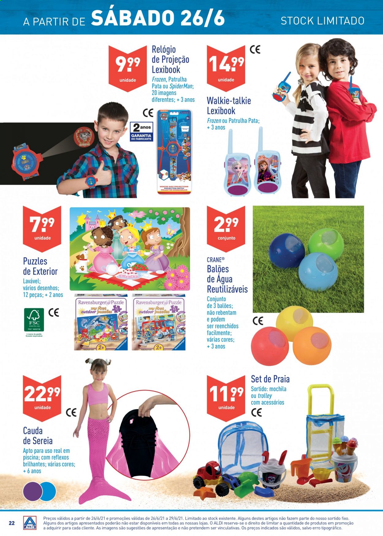 Folheto Aldi - 23.6.2021 - 29.6.2021. Página 22