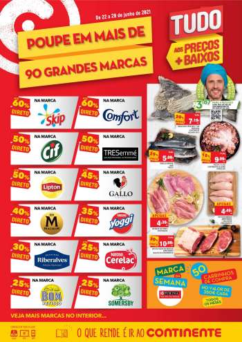 Folheto Continente - 22.6.2021 - 28.6.2021.