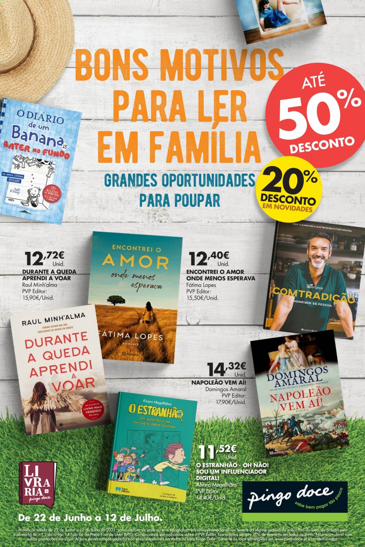 Folheto Pingo Doce - 22.6.2021 - 12.7.2021. Página 1